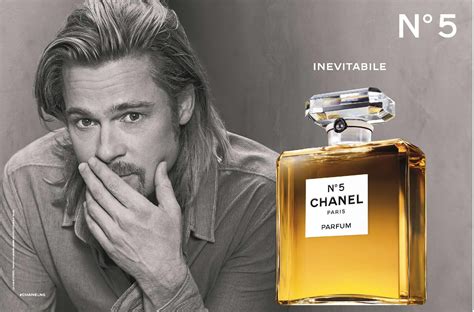 chanel no 5 brad pitt|Brad Pitt Chanel 5.